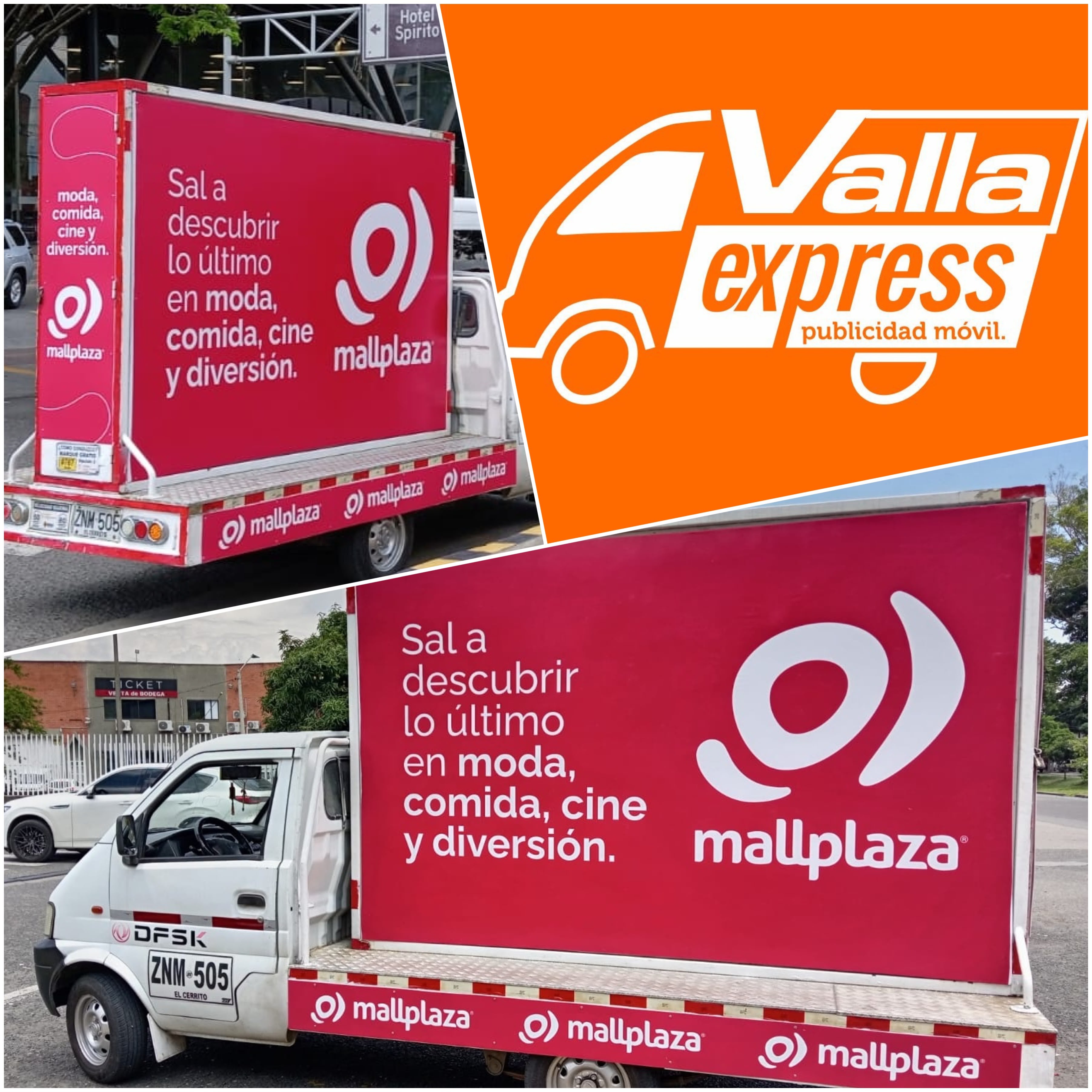 Valla carretera